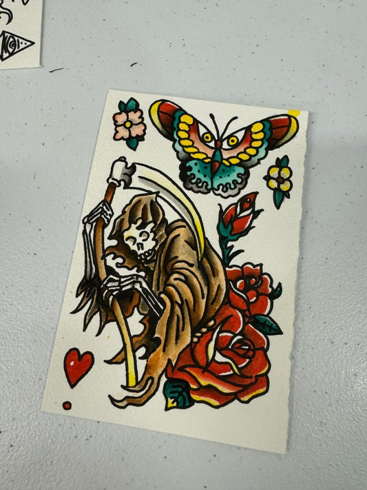 #14 Death in Bloom - Ramen Shaman Art