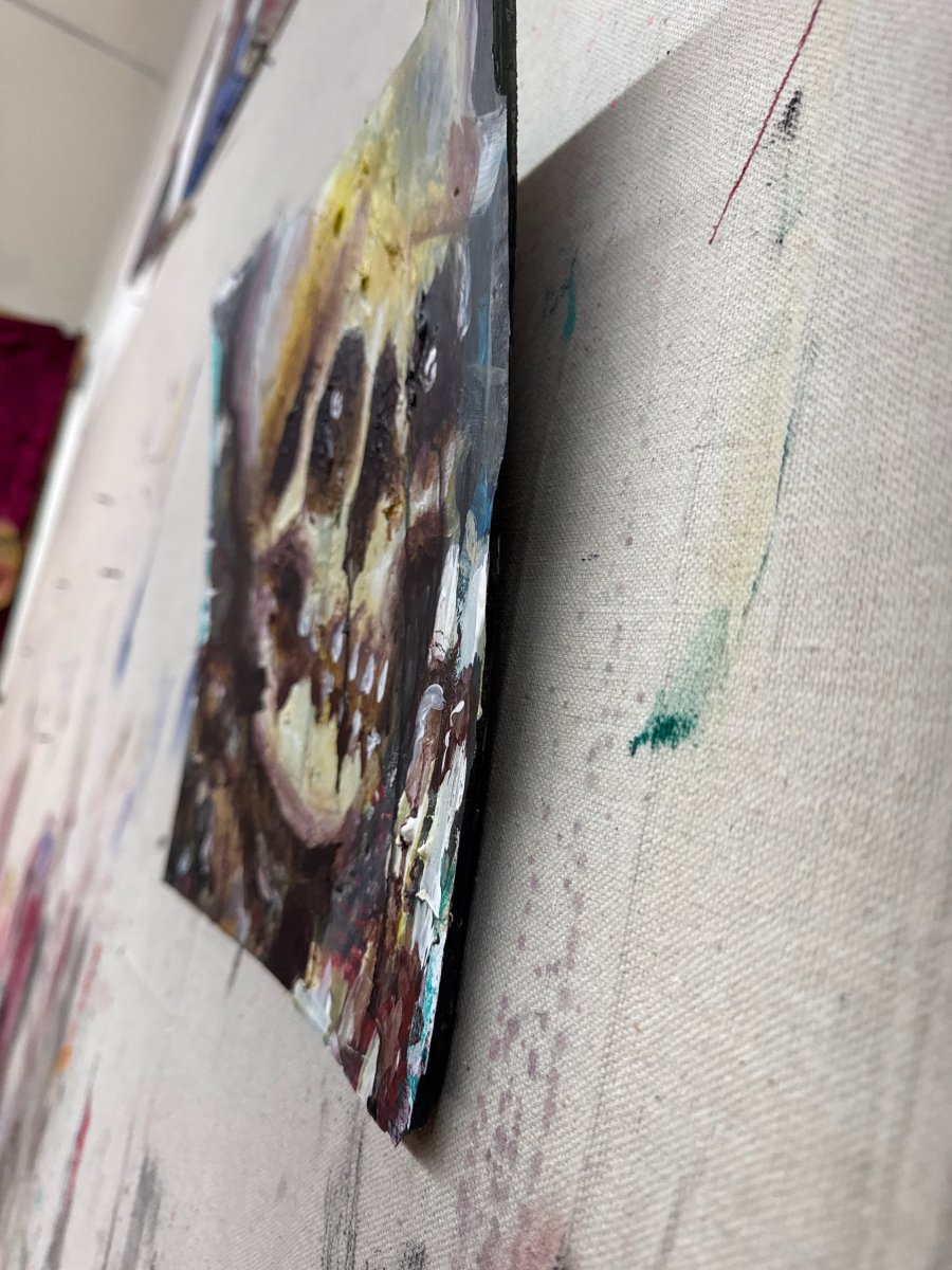 Dirty skull - Ramen Shaman Art