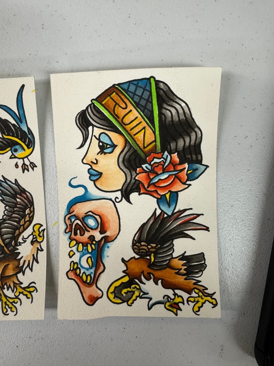 #30 Blue Ruin - Ramen Shaman Art