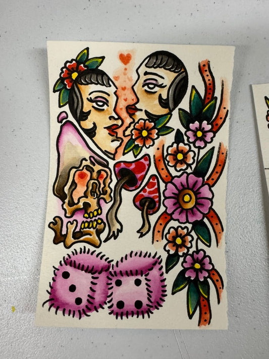 #28 Purple Trip - Ramen Shaman Art