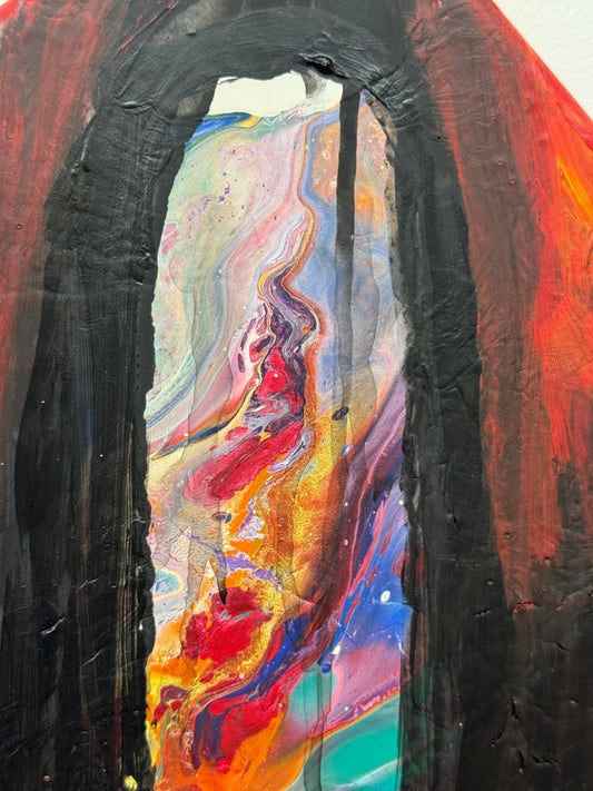 In audience with death - Ramen Shaman Art