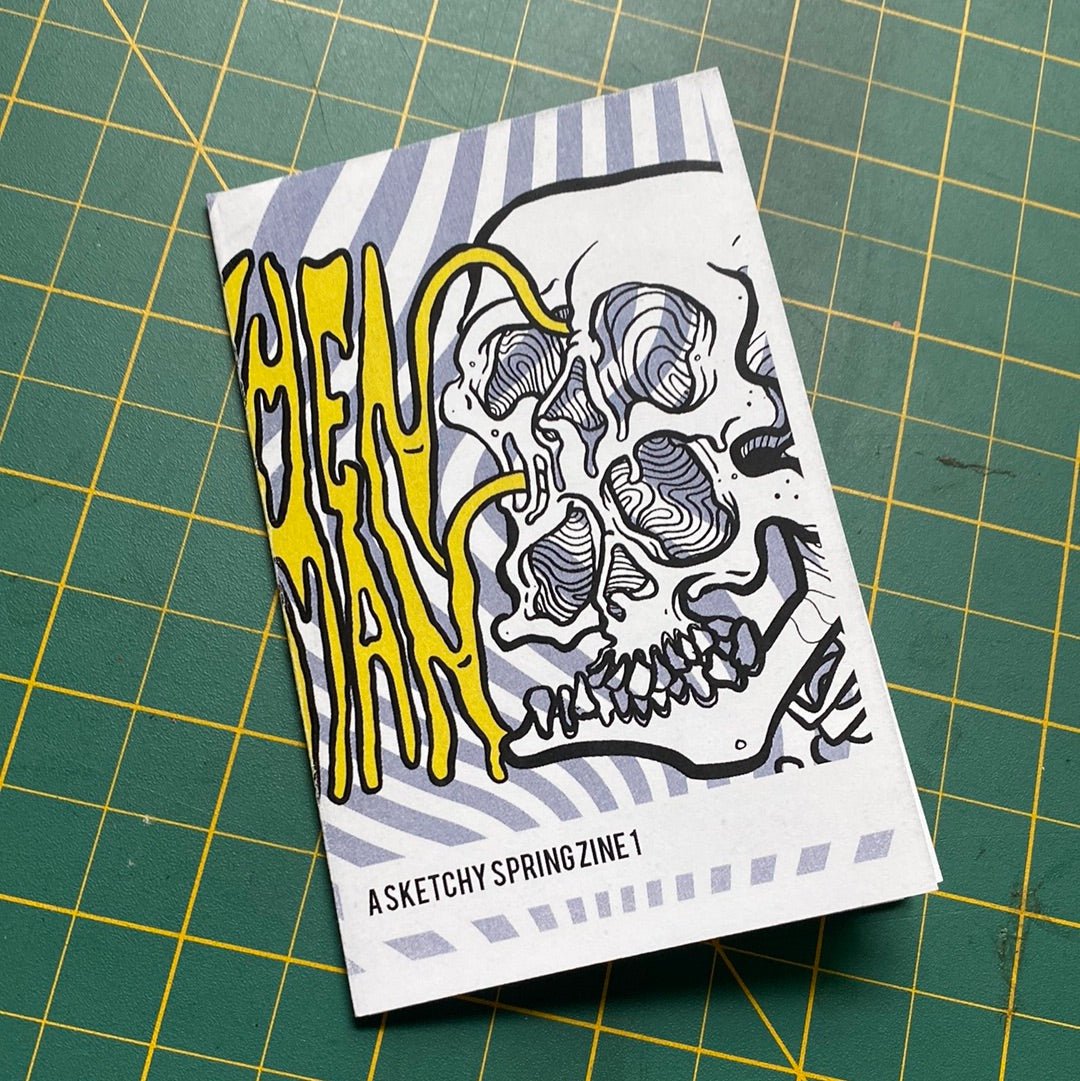 A Sketchy Spring Zine - Ramen Shaman Art