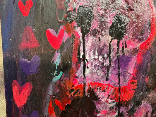 An introduction to my neon nightmares - Ramen Shaman Art