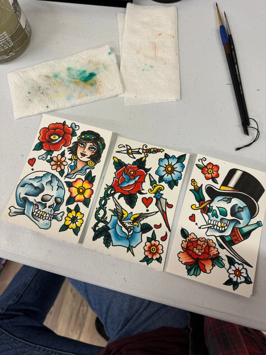 #16 Blues - Ramen Shaman Art