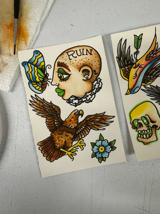 #30 Blue Ruin - Ramen Shaman Art