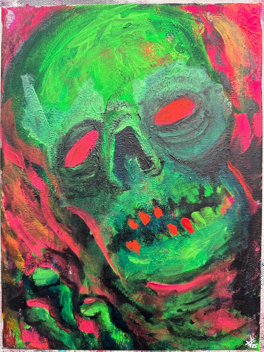 In the fire - Ramen Shaman Art