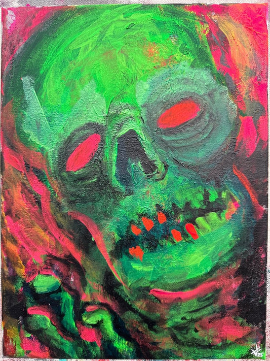 In the fire - Ramen Shaman Art