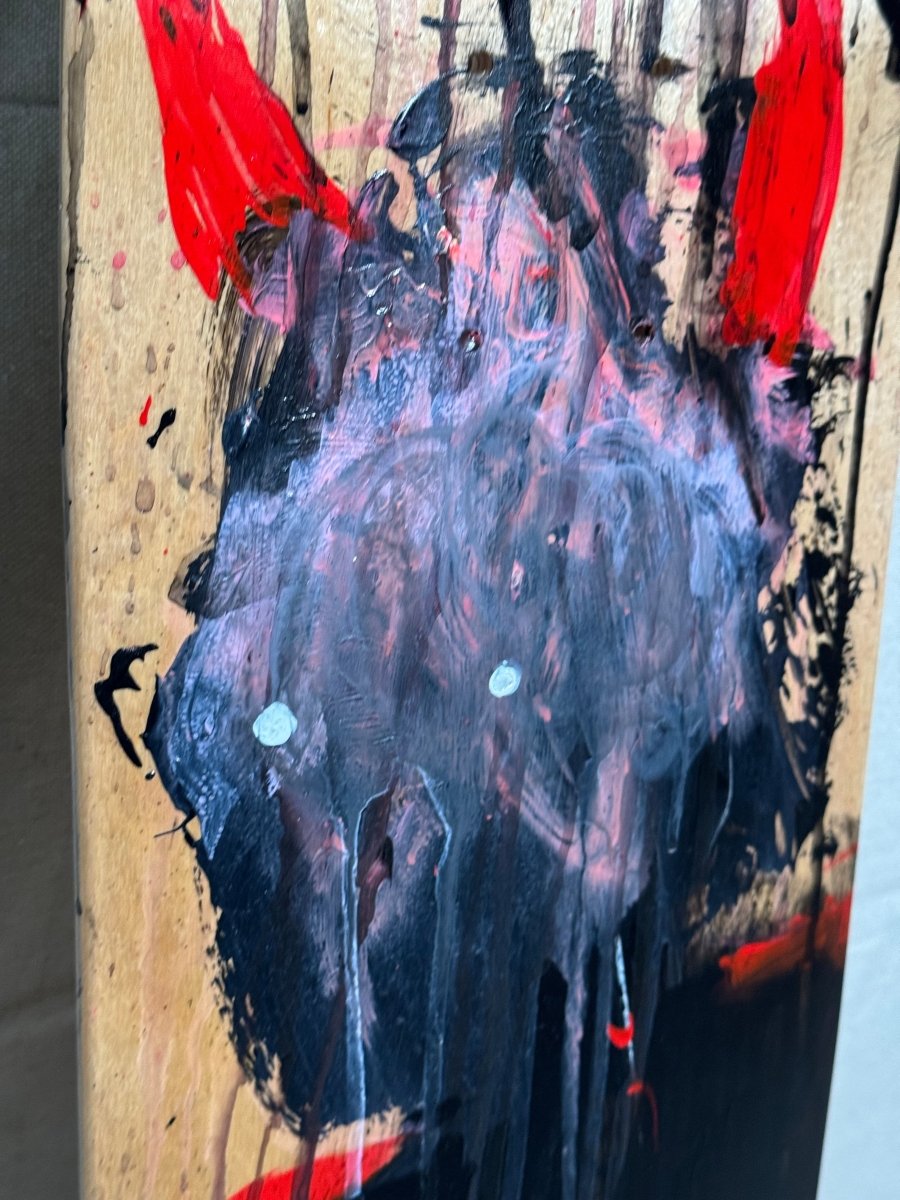 Devil Skateboard - Ramen Shaman Art