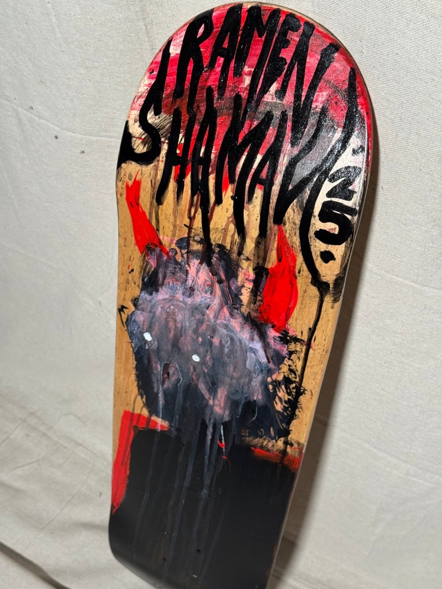 Devil Skateboard - Ramen Shaman Art