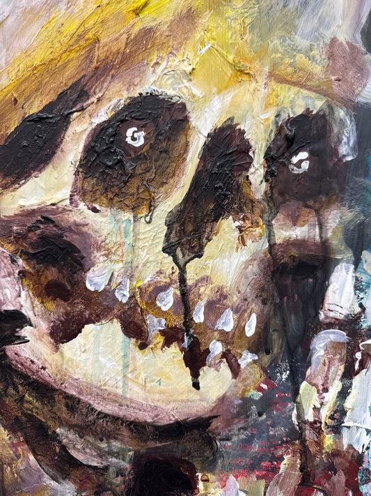 Dirty skull - Ramen Shaman Art