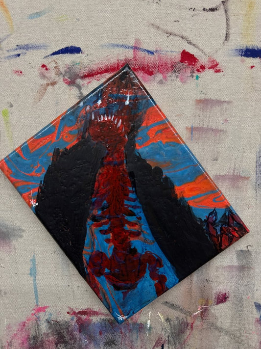 Standing over you - Ramen Shaman Art