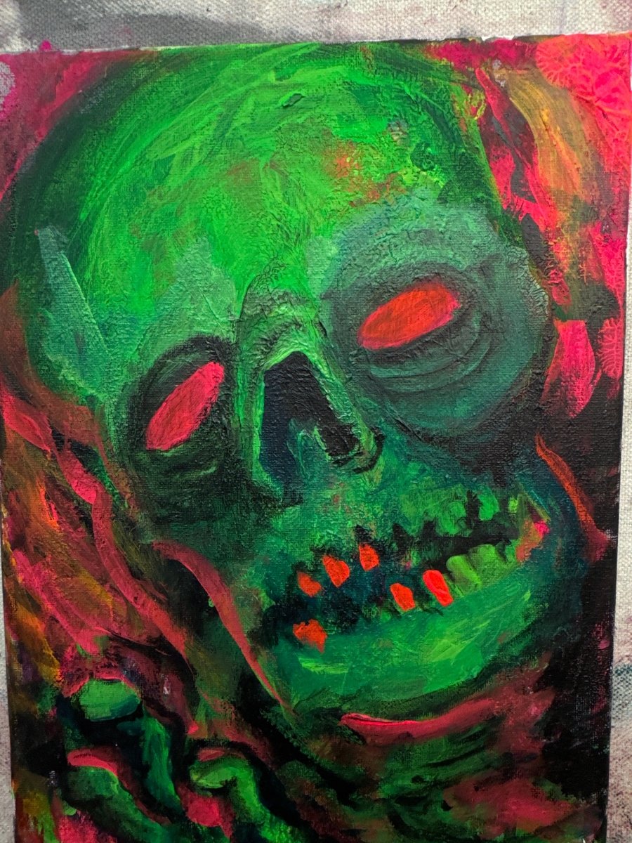 In the fire - Ramen Shaman Art