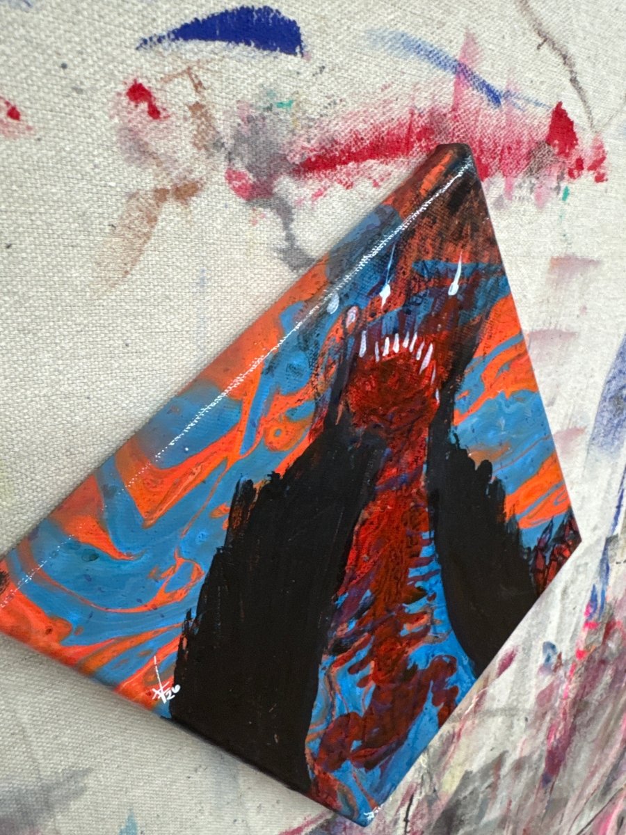 Standing over you - Ramen Shaman Art