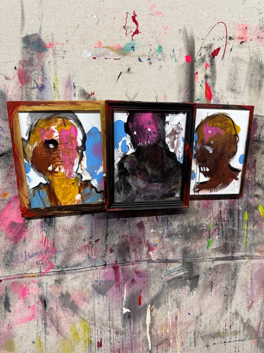 Every piece of this is about my relationship with my dad - Ramen Shaman Art
