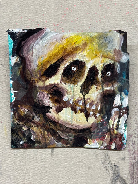 Dirty skull - Ramen Shaman Art