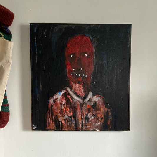 Disappearing Face - Ramen Shaman Art