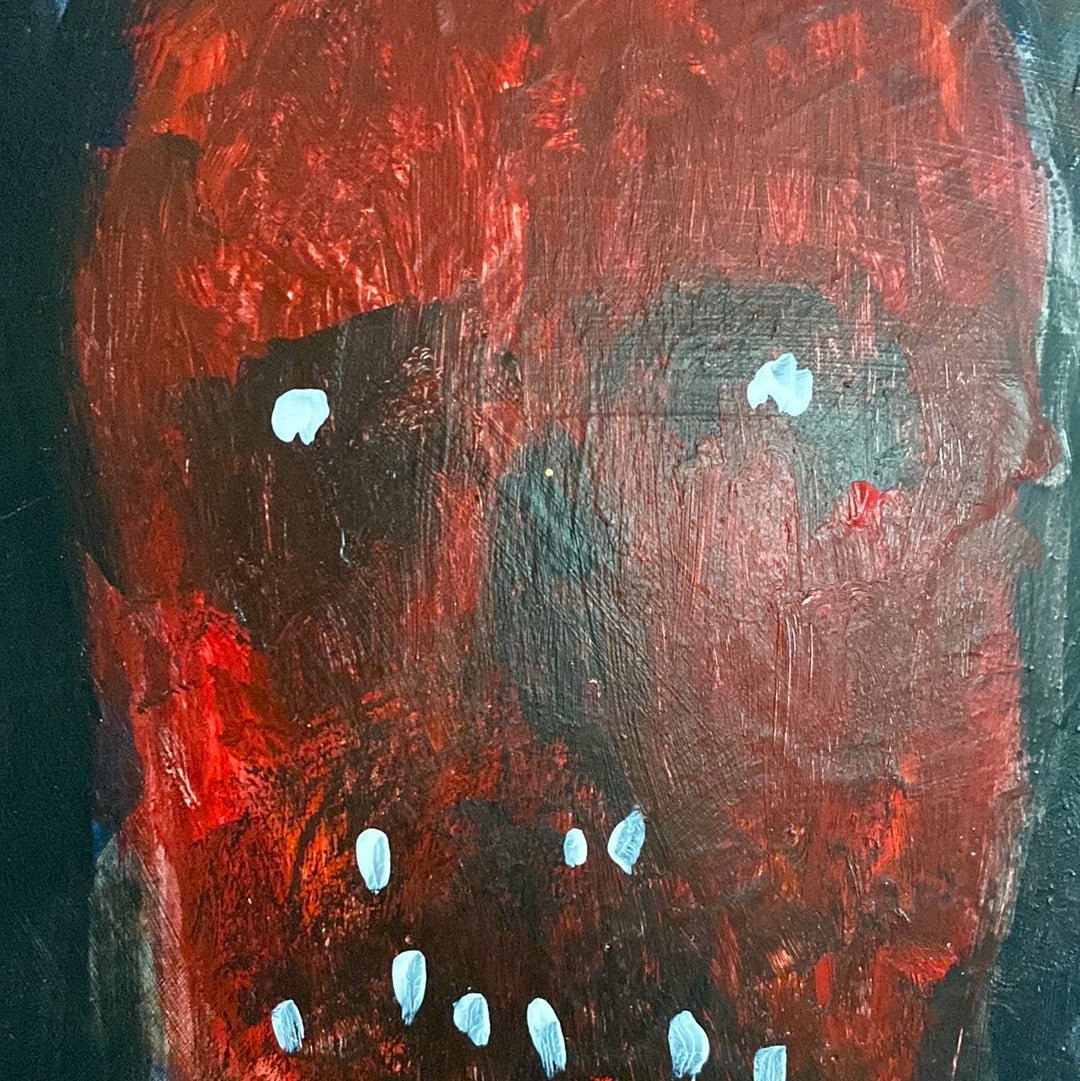 Disappearing Face - Ramen Shaman Art