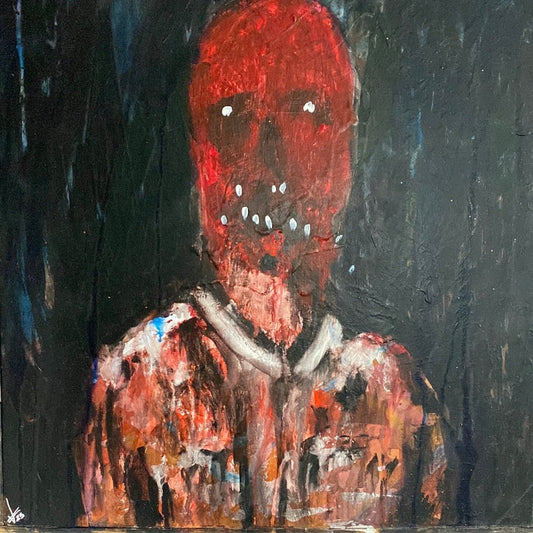 Disappearing Face - Ramen Shaman Art