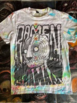 Hand Dyed Ramen Shaman Shirt - Ramen Shaman Art