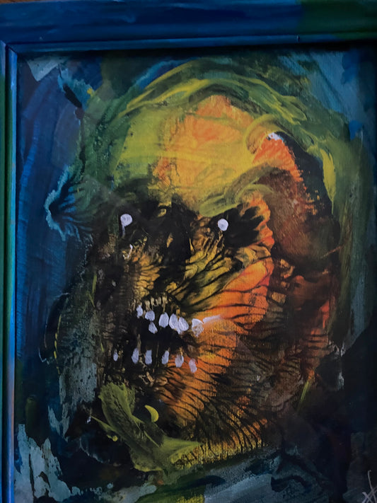 Decay in blue