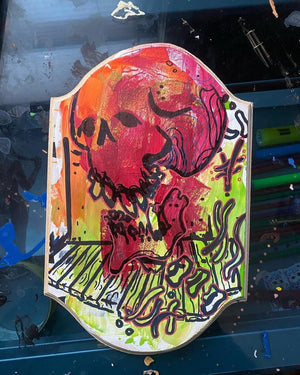 Skull Impression - Ramen Shaman Art
