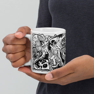 Trippy Flash Mug - Ramen Shaman Art